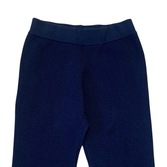 Lunya Thermal Leggings High Rise Waffle Knit Navy Blue Women's Small S - Picture 4 of 8